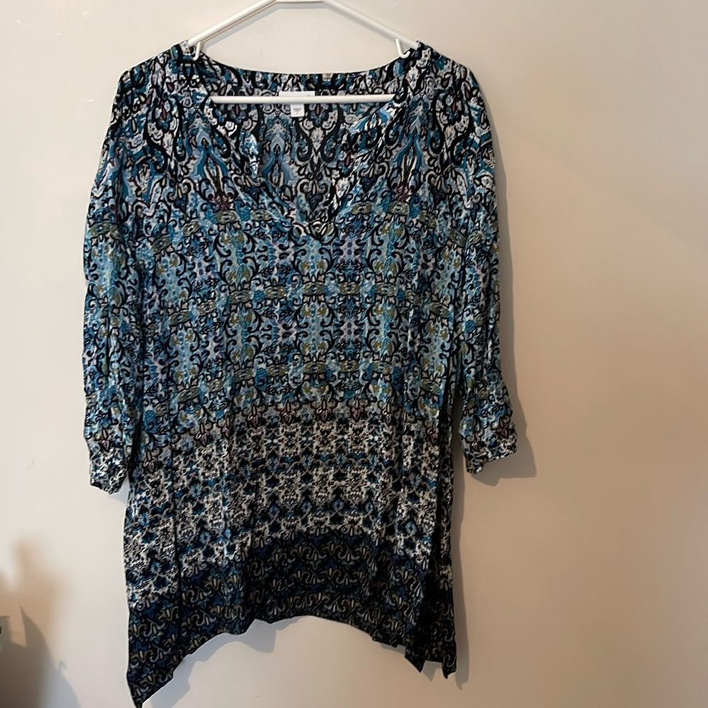 J. Jill women’s 3/4 sleeve tunic